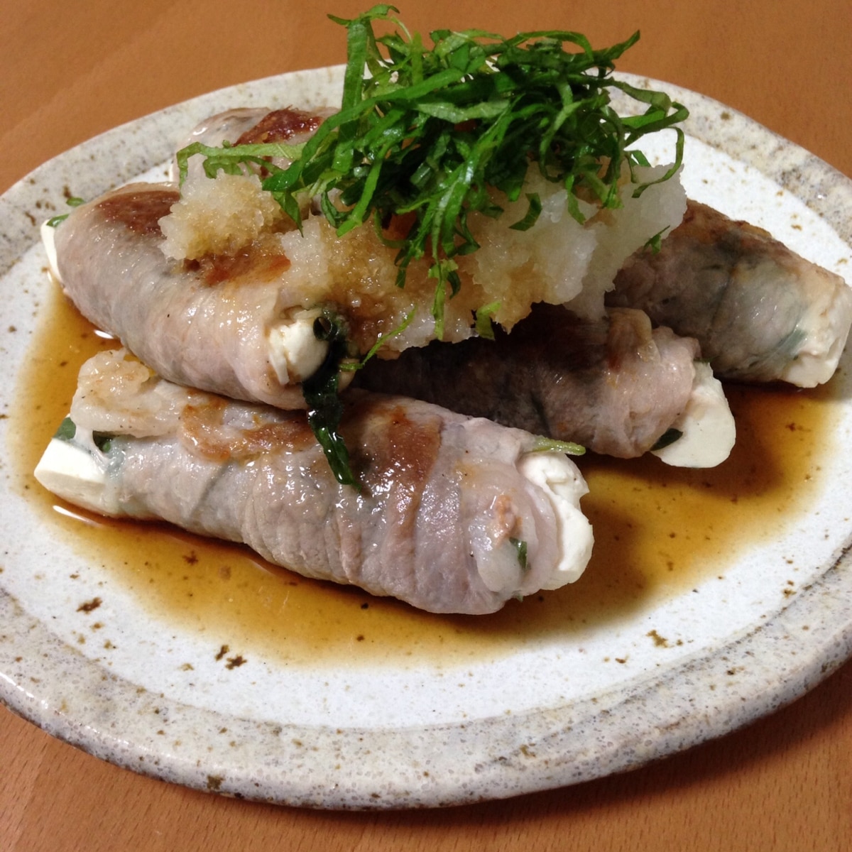 ポン酢でさっぱり 豆腐の肉巻き レシピ 作り方 By ちーたまちー 楽天レシピ ポン酢でさっぱり 豆腐の肉巻き レシピ 作り方 By ちーたまちー 楽天レシピ